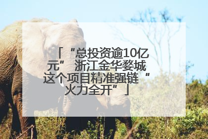 “总投资逾10亿元” 浙江金华婺城这个项目精准强链“火力全开”