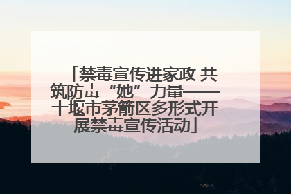 禁毒宣传进家政 共筑防毒“她”力量——十堰市茅箭区多形式开展禁毒宣传活动