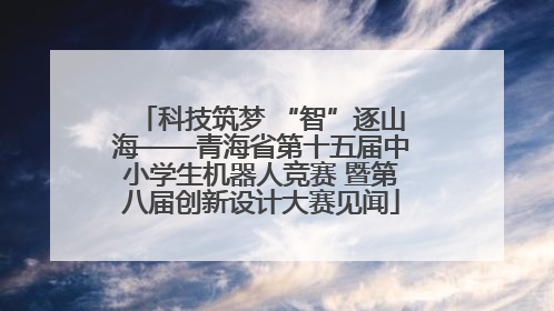 科技筑梦 “智”逐山海——青海省第十五届中小学生机器人竞赛 暨第八届创新设计大赛见闻