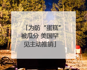为防“蛋糕”被瓜分 美国罕见主动推销