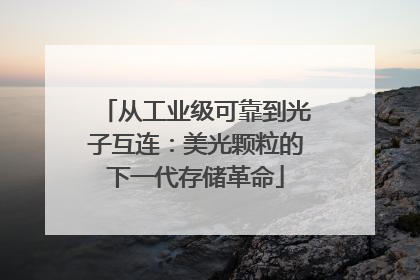 从工业级可靠到光子互连：美光颗粒的下一代存储革命