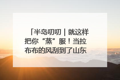 半岛叨叨｜就这样把你“蒸”服！当拉布布的风刮到了山东馒头界……
