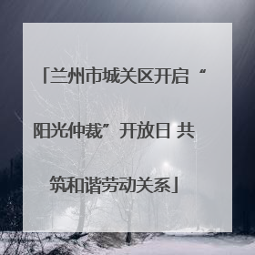 兰州市城关区开启“阳光仲裁”开放日 共筑和谐劳动关系