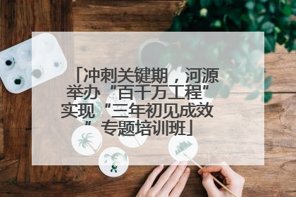冲刺关键期，河源举办“百千万工程”实现“三年初见成效”专题培训班