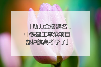 助力金榜题名，中铁建工李沧项目部护航高考学子