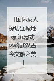 国际友人探访江城地标 沉浸式体验武汉古今交融之美