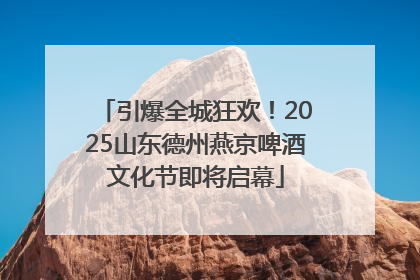 引爆全城狂欢！2025山东德州燕京啤酒文化节即将启幕