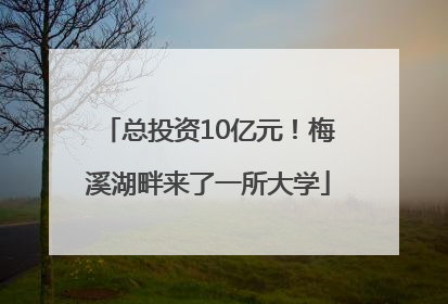总投资10亿元！梅溪湖畔来了一所大学
