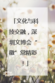 文化与科技交融，深圳文博会“徽”常精彩！