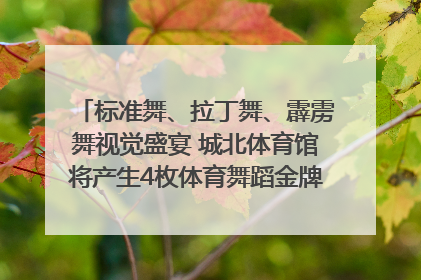 标准舞、拉丁舞、霹雳舞视觉盛宴 城北体育馆将产生4枚体育舞蹈金牌｜世运会探馆行