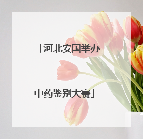 河北安国举办中药鉴别大赛
