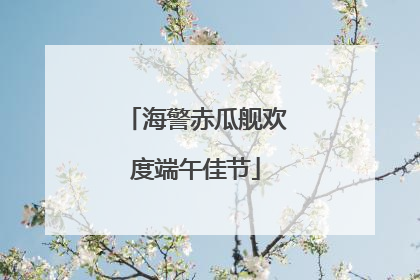 海警赤瓜舰欢度端午佳节