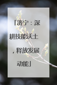 济宁：深耕技能沃土，释放发展动能