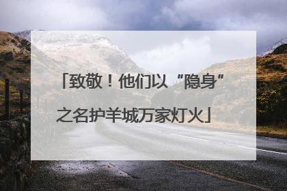 致敬！他们以“隐身”之名护羊城万家灯火