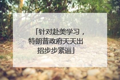 针对赴美学习，特朗普政府天天出招步步紧逼