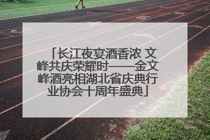 长江夜宴酒香浓 文峰共庆荣耀时——金文峰酒亮相湖北省庆典行业协会十周年盛典
