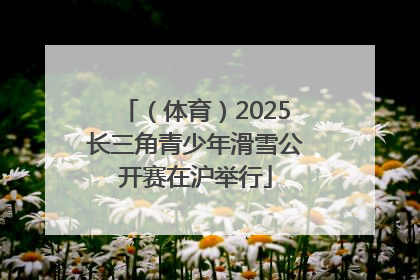 （体育）2025长三角青少年滑雪公开赛在沪举行