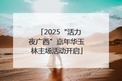 2025“活力夜广西”嘉年华玉林主场活动开启