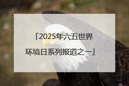 2025年六五世界环境日系列报道之一